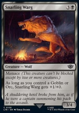Snarling Warg LTR-109 Common Near Mint Englisch
