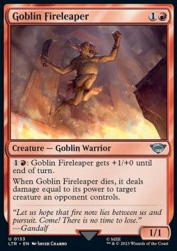 Goblin-Feuerspringer LTR-133 Uncommon Excellent Deutsch