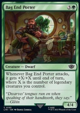 Bag End Porter LTR-153 Common Near Mint Englisch