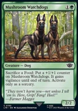Mushroom Watchdogs LTR-180 Common Near Mint Englisch