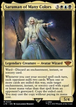 Saruman of Many Colors LTR-223 Mythic Excellent Englisch