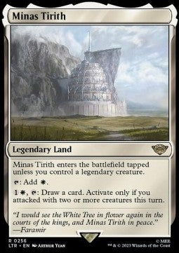 Minas Tirith LTR-256 Rare Near Mint Englisch