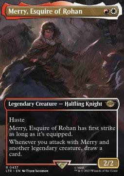 Merry, Esquire of Rohan XLTR-437 Rare Near Mint Englisch Foil