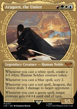 Aragorn, the Uniter XLTR-317 Mythic Near Mint Englisch