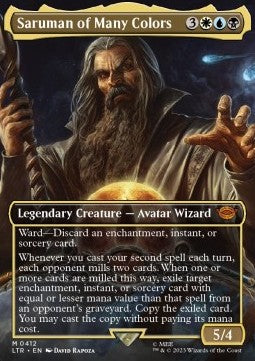 Saruman of Many Colors XLTR-412 Mythic Near Mint Englisch Foil