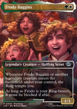 Frodo Baggins XLTR-404 Uncommon Near Mint Englisch Foil