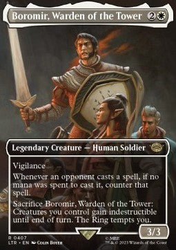 Boromir, Warden of the Tower XLTR-407 Rare Near Mint Englisch