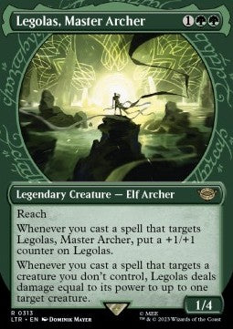 Legolas, Master Archer XLTR-313 Rare Near Mint Englisch Foil