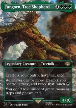 Fangorn, Tree Shepherd XLTR-415 Rare Near Mint Englisch Foil