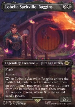 Lobelia Sackville-Baggins XLTR-399 Rare Near Mint Englisch Foil