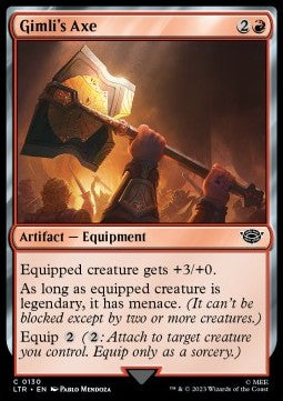 Gimli's Axe LTR-130 Common Excellent Englisch