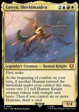 Éowyn, Shieldmaiden LTC-1 Mythic Excellent Englisch Foil