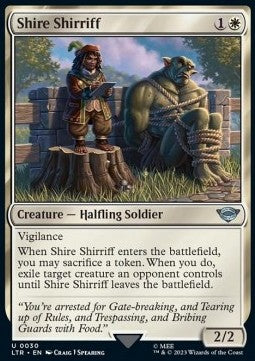 Shire Shirriff LTR-30 Uncommon Near Mint Englisch