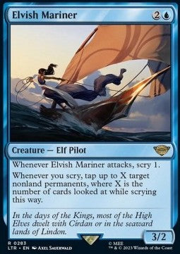 Elvish Mariner XLTR-283 Rare Near Mint Englisch Foil
