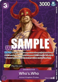 Who's.Who (ST04-010) (V.2) UP Common Near Mint Englisch