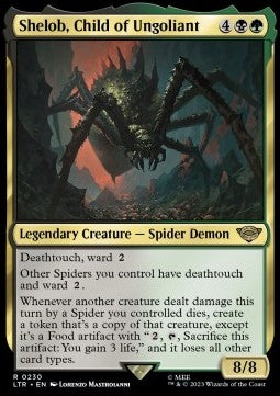Shelob, Child of Ungoliant LTR-230 Rare Excellent Englisch