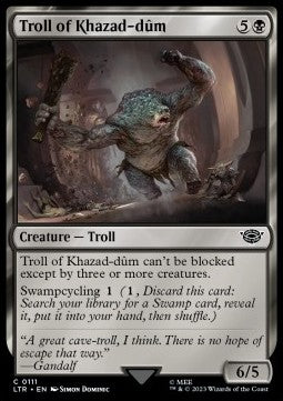 Troll of Khazad-dûm LTR-111 Common Near Mint Englisch