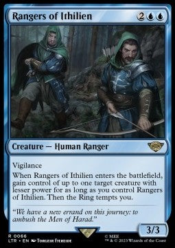 Rangers of Ithilien LTR-66 Rare Near Mint Englisch
