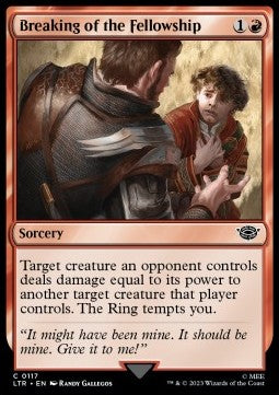 Breaking of the Fellowship LTR-117 Common Near Mint Englisch Foil