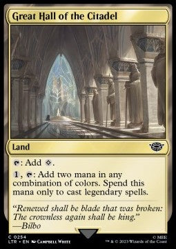 Great Hall of the Citadel LTR-254 Common Near Mint Englisch