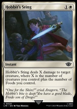 Hobbit's Sting LTR-20 Common Near Mint Englisch