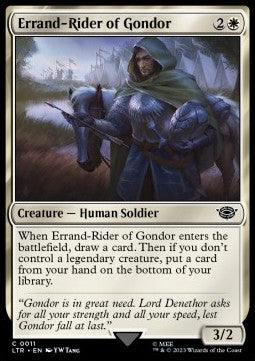 Errand-Rider of Gondor LTR-11 Common Excellent Englisch