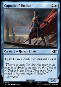 Captain of Umbar LTR-45 Common Near Mint Englisch