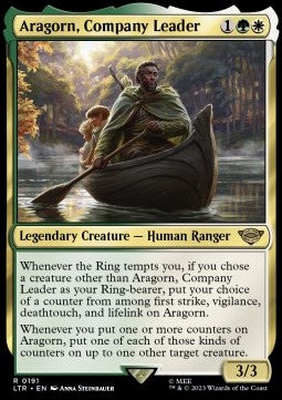 Aragorn, Company Leader LTR-191 Rare Near Mint Englisch