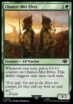 Chance-Met Elves LTR-157 Common Near Mint Englisch Foil