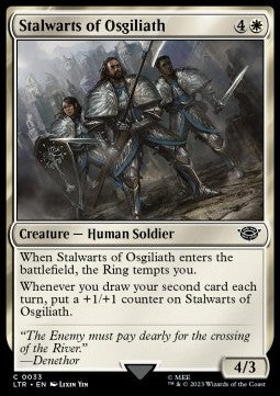 Stalwarts of Osgiliath LTR-33 Common Excellent Englisch