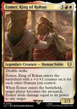 Éomer, König von Rohan LTC-52 Rare Near Mint Deutsch