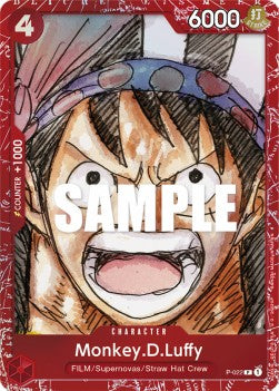 Monkey.D.Luffy (P-022) PB-XX Monkey.D.Luffy (P-022) Boosterfrisch Englisch