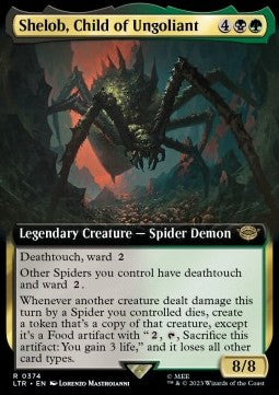 Shelob, Child of Ungoliant XLTR-374 Rare Near Mint Englisch