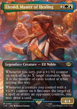 Elrond, Master of Healing XLTR-447 Rare Excellent Englisch Foil