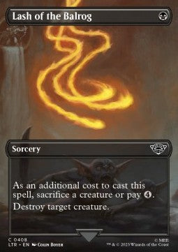 Lash of the Balrog XLTR-408 Common Near Mint Englisch Foil