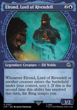 Elrond, Lord of Rivendell XLTR-307 Uncommon Near Mint Englisch