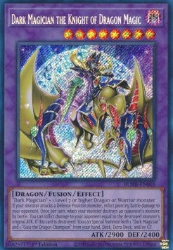 Dunkler Magier, der Ritter der Drachenmagie (V.1) BLMR-001 Secret Rare Near Mint Deutsch 1. Auflage