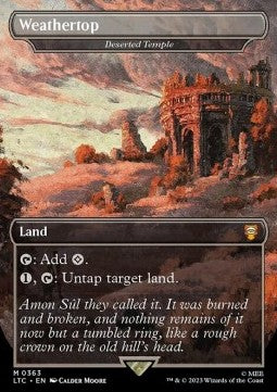 Deserted Temple XLTC-363 Mythic Near Mint Englisch