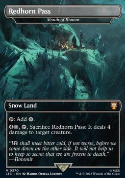 Mouth of Ronom (V.1) XLTC-370 Mythic Near Mint Englisch Foil