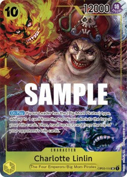 Charlotte Linlin (OP03-114) (V.2) OP03 Alternate Art Near Mint Englisch