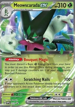 Meowscarada ex SVP-033 Promo Poor Englisch