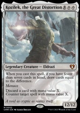 Kozilek, the Great Distortion CMM-2 Mythic Near Mint Englisch