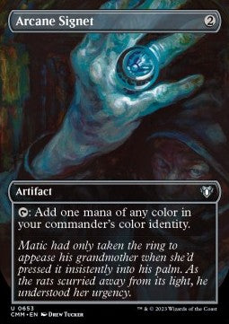 Arcane Signet XCMM-653 Uncommon Near Mint Englisch Foil