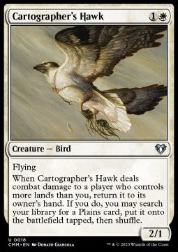 Cartographer's Hawk CMM-18 Uncommon Excellent Englisch Foil