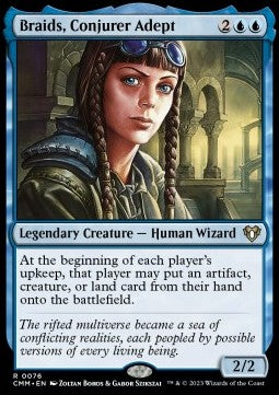 Braids, Conjurer Adept CMM-76 Rare Excellent Englisch