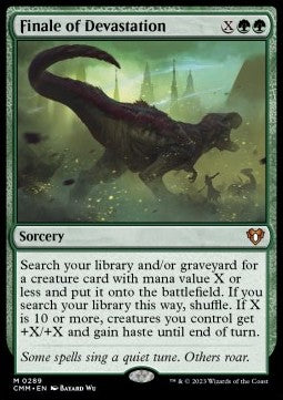 Finale of Devastation CMM-289 Mythic Light Played Englisch