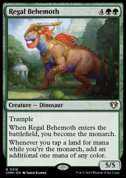 Regal Behemoth CMM-316 Rare Near Mint Englisch