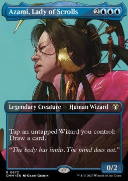 Azami, Lady of Scrolls XCMM-672 Rare Near Mint Englisch