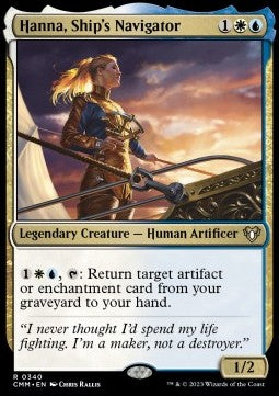 Hanna, Ship's Navigator CMM-340 Rare Excellent Englisch Foil
