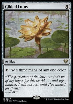 Gilded Lotus CMM-387 Rare Near Mint Englisch